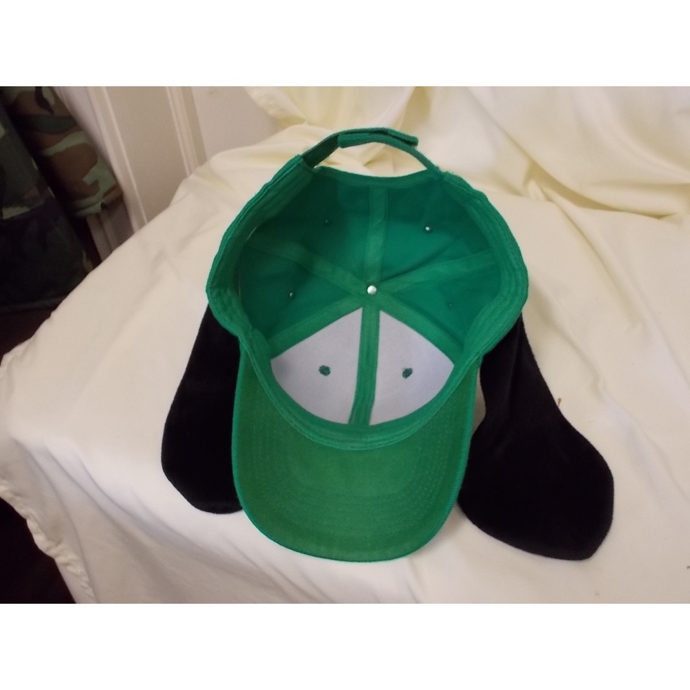 Disney Goofy Kids Green Baseball Hat with Plush Ears GOOF Graphic Adjustable